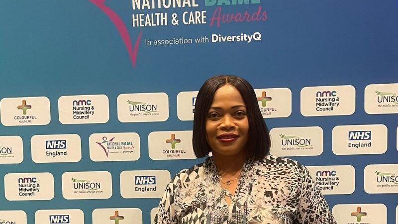 Marsha Jones is named BAME Nurse of the Year