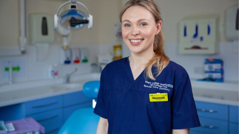 Dr Hannah Cousins special care dentist promotes urgent dental care