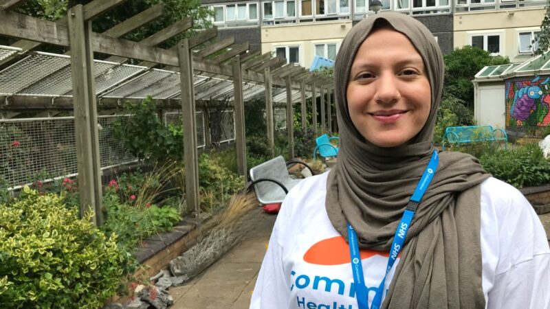Habeebah Green Battersea community health and well being worker