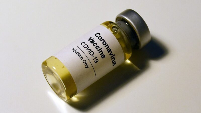 Covid-19 vaccine bottle